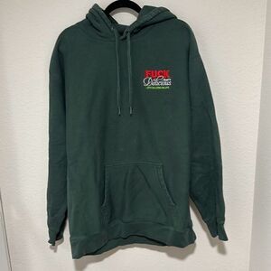 Action Bronson Baklava Mens Green F**k Thats Delicious Embroidered Hoodie Size X